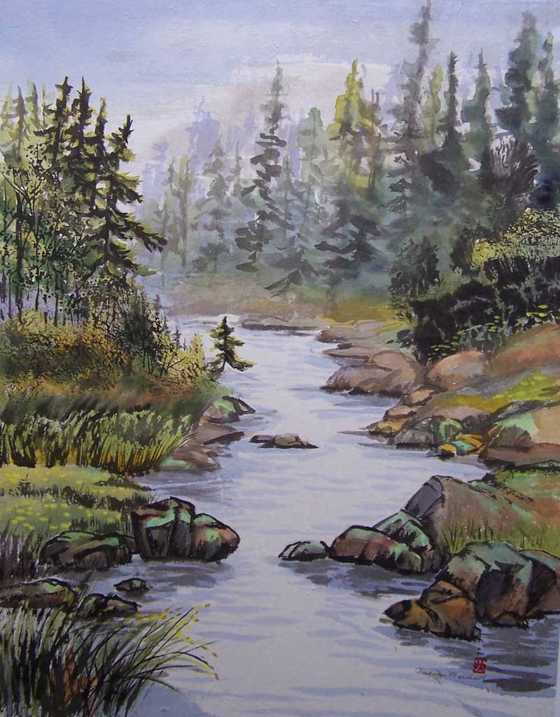 Frederica Marshall Sumi E Brush Painting Master