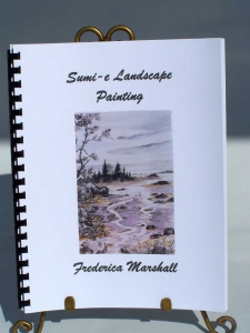 Sumi-e Landscape Painting Workbook by Frederica Marshall