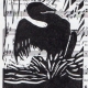 Loon Music 3 Block Print